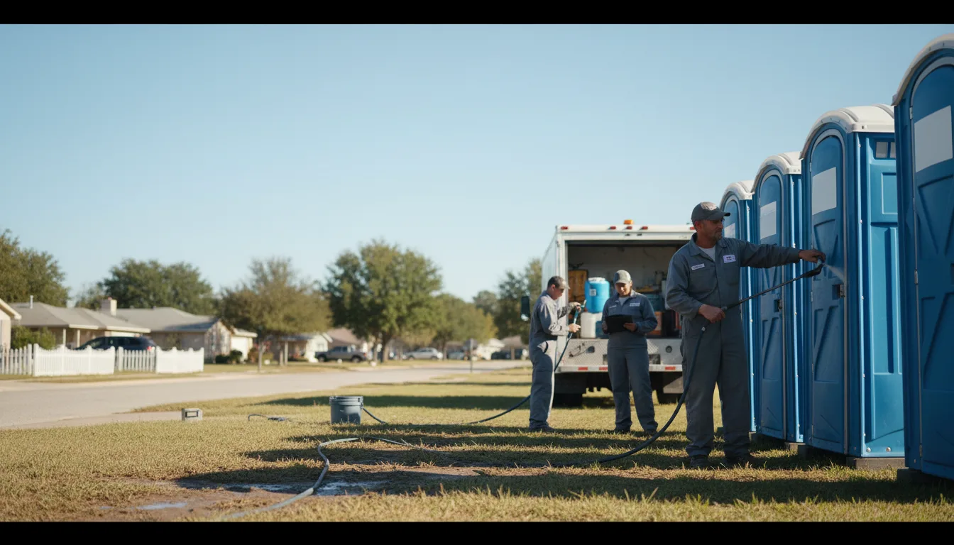 Long-Term Portable Toilet Rental in Eureka, SD near me